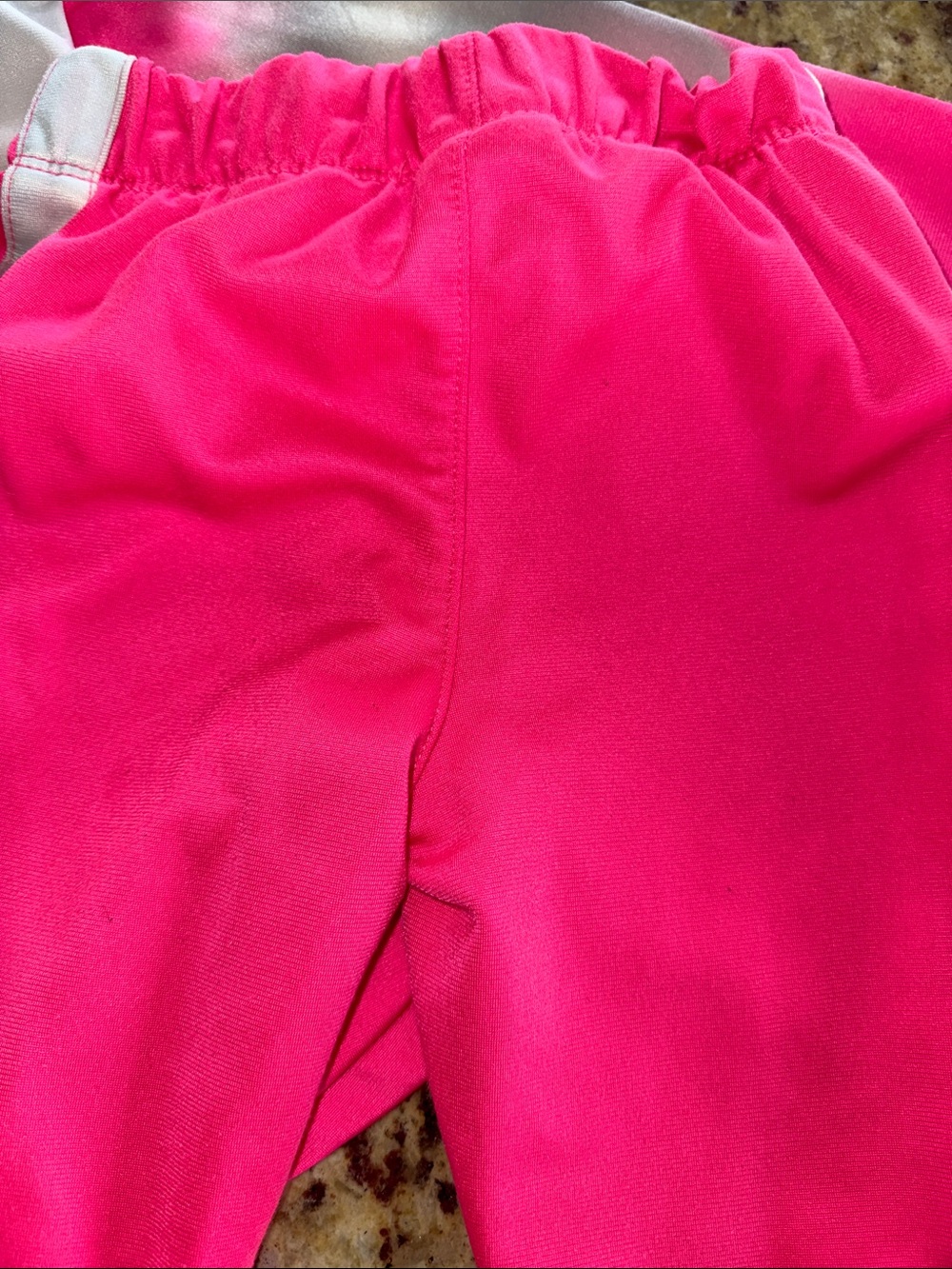 Nike Girl bright Pink and White Zip-Front Set - Picture 9 of 10